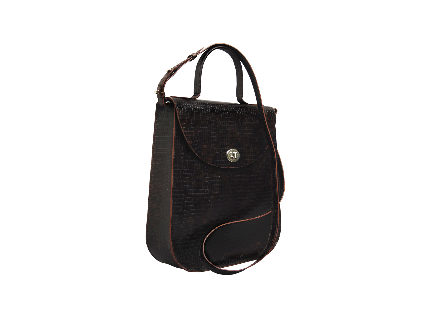 Cross body satchel bag