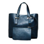 The Shopper - Green Crocodile Leather