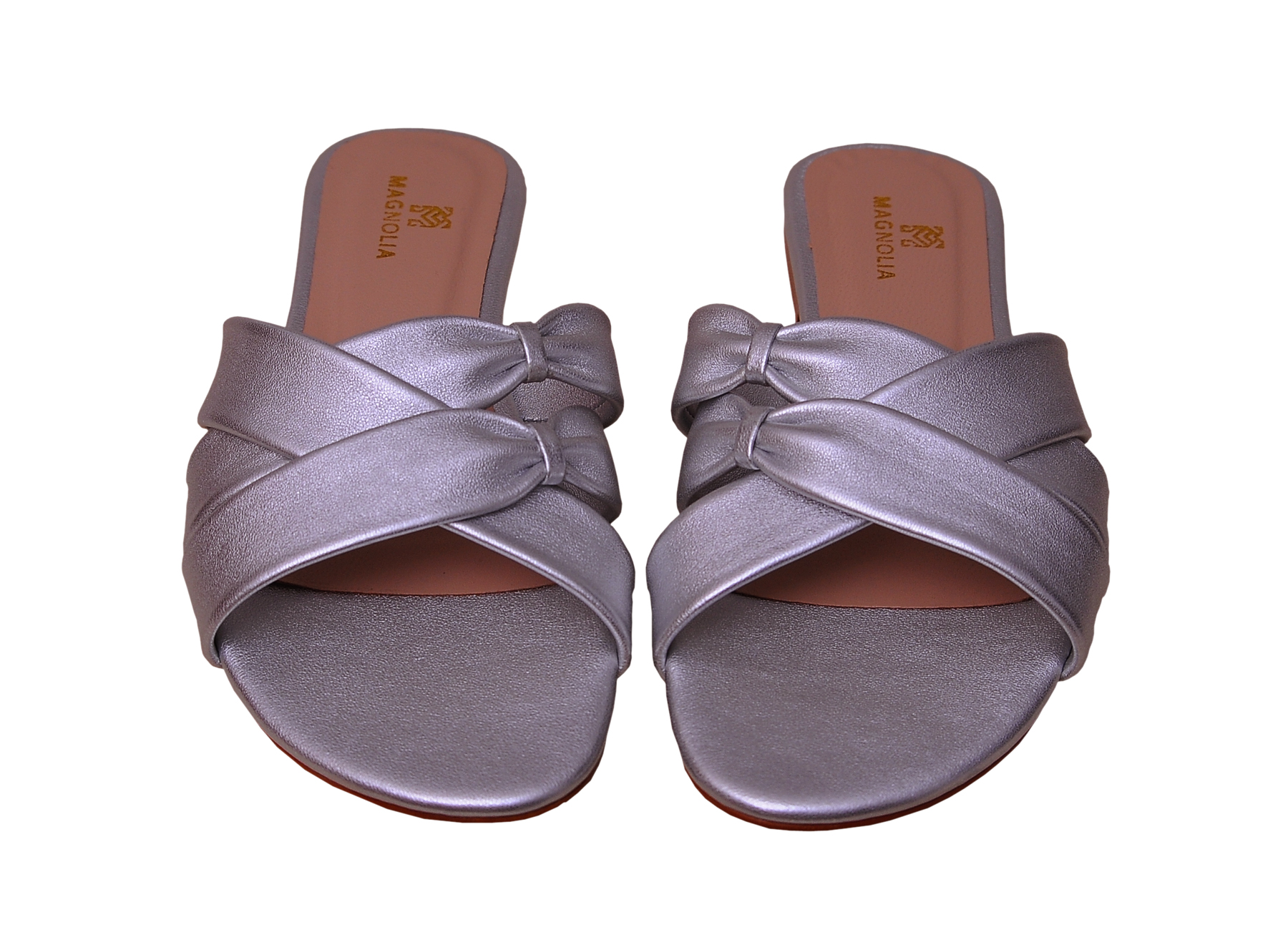 Criss cross strap slides
