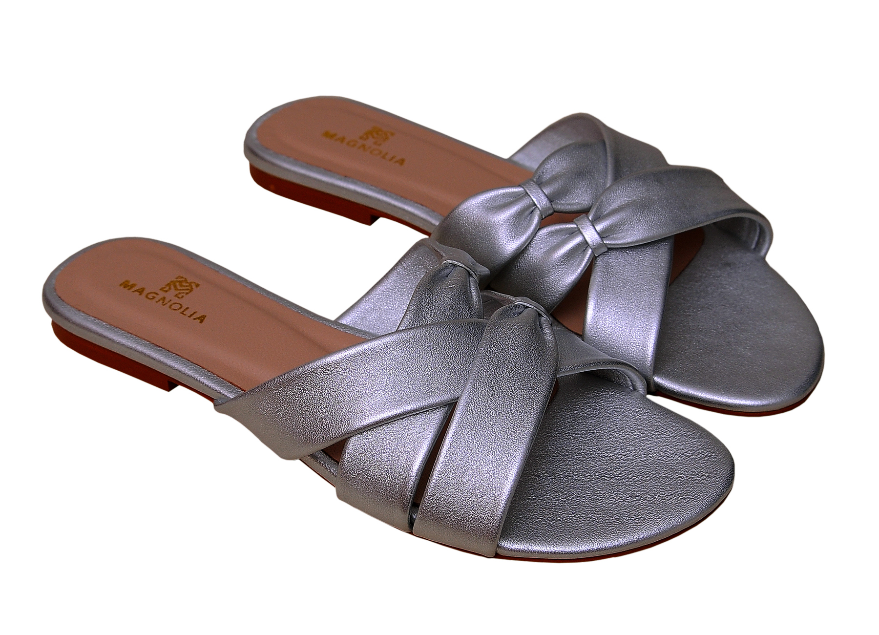 Criss cross strap slides